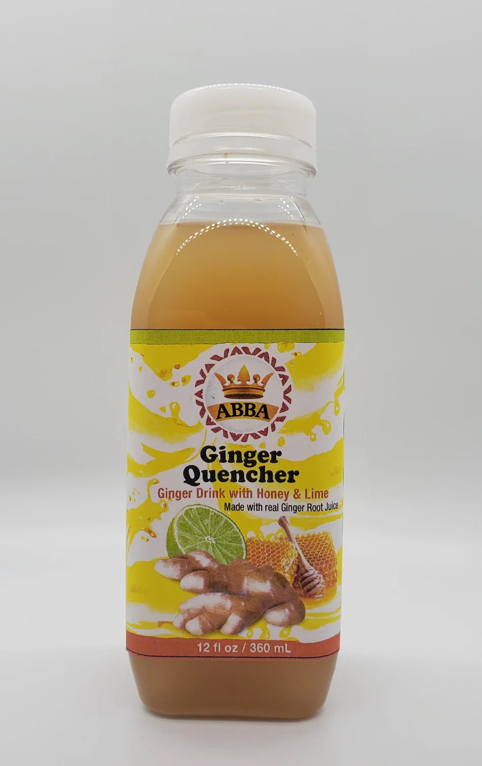 12 Pack Ginger Hibiscus Drink - 12 oz Bottles - 12 Total