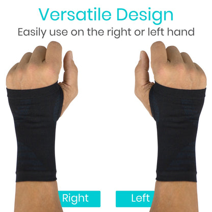 Wrist Compression Sleeve Black