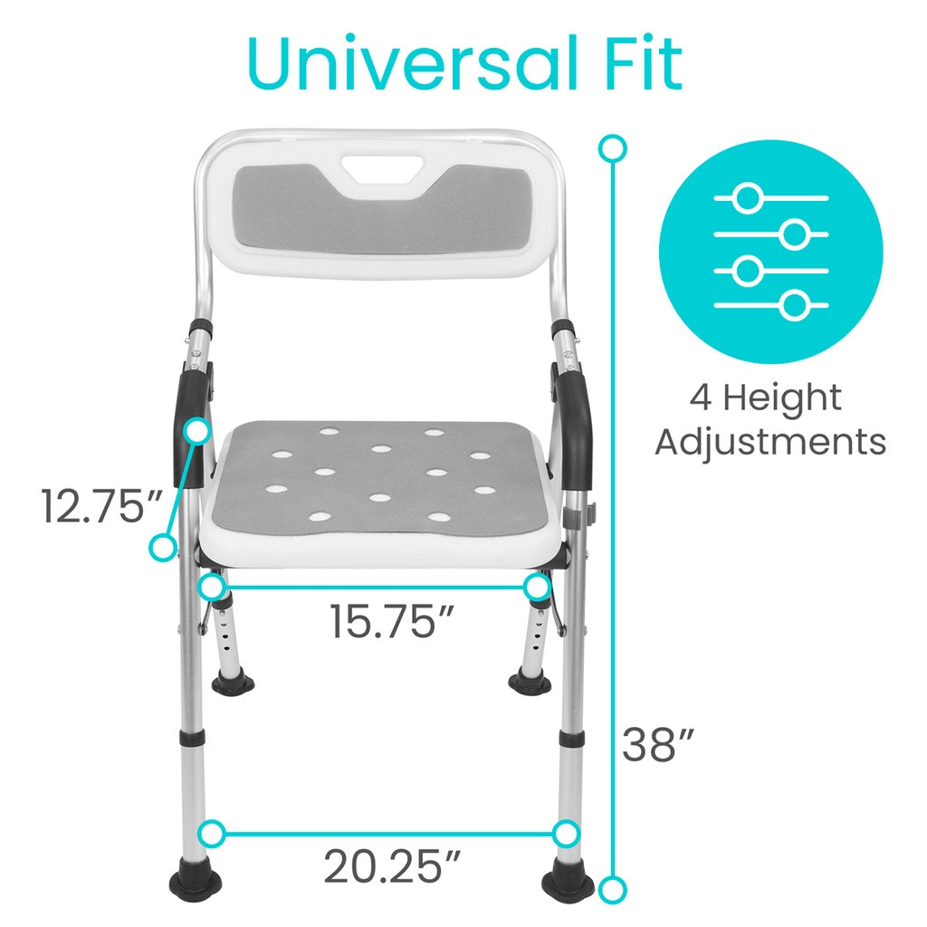 *Inspected Return* Folding Shower Chair