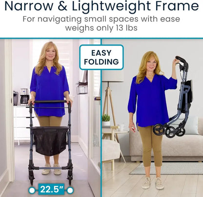 Rollator With Cupholder Tray
