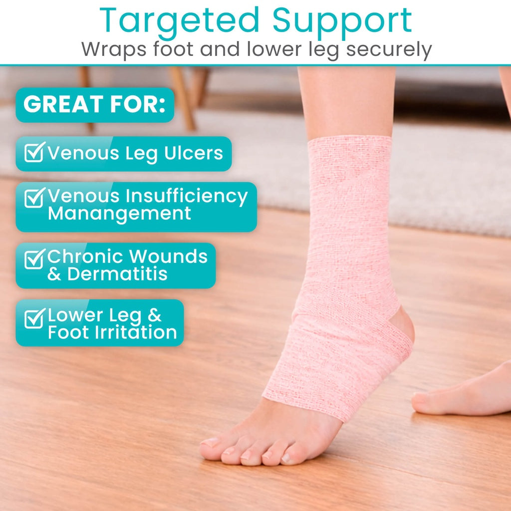 Unna Boot Bandage with Zinc Oxide and Calamine