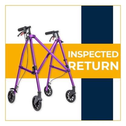 *Inspected Return* 4 Wheel Air Frame Walker