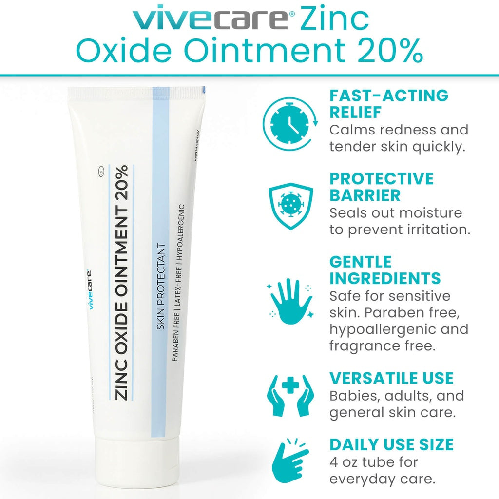 Zinc Oxide Ointment 20 Vive Care