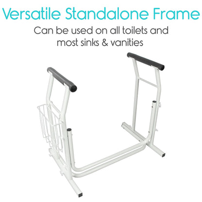 *Inspected Return* Stand Alone Toilet Safety Rail