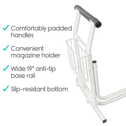 *Inspected Return* Stand Alone Toilet Safety Rail