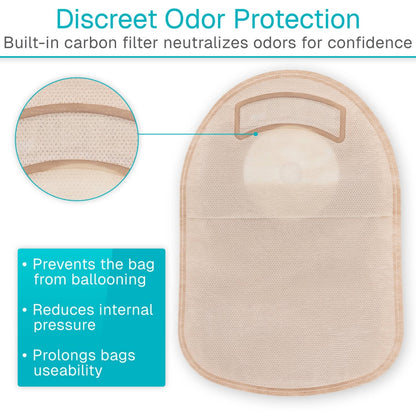 Ostomy Bags Two Piece - Box of 10 Bags
