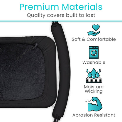 Rollator Seat and Backrest Cover