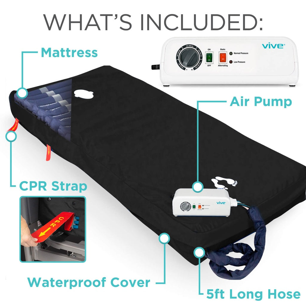 Low Air Loss Alternating Pressure Mattress 8" Standard